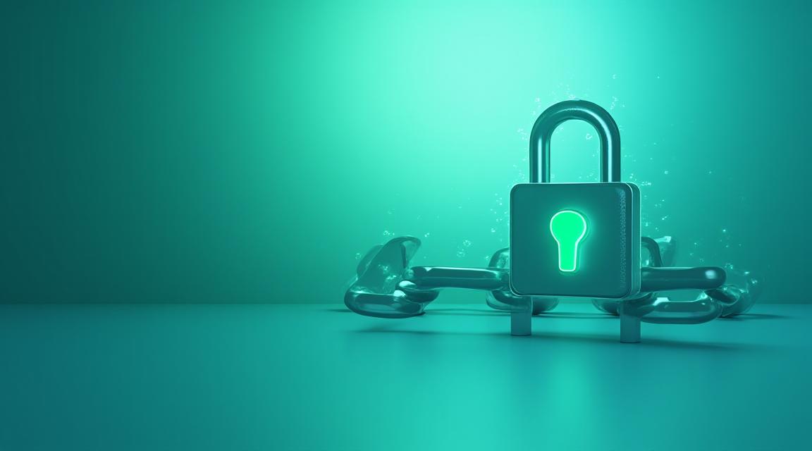 Concetto di sicurezza e protezione dati digitale